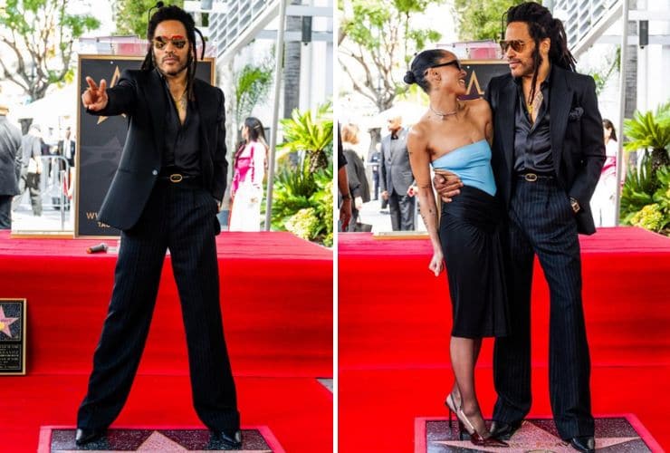 Lenny Kravitz non rinuncia allo stile